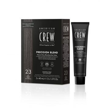 Nuantator de par American Crew Precision Blend Dark 2/3 Men 3x40ml