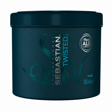 Masca de par Sebastian Professional Twisted Mask, hidratanta, pentru par cret sau ondulat, 500ml