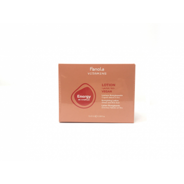 Tratament de par fiole Fanola Vitamins Energy Lotion, impotriva caderii parului, 12x10ml