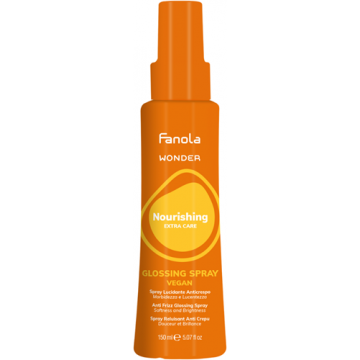 Spray de par Fanola Wonder Nourishing Glossing Spray, pentru stralucire, 150ml