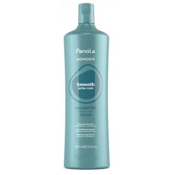 Sampon Fanola Wonder Smooth, pentru disciplinarea parului rebel, 1000ml