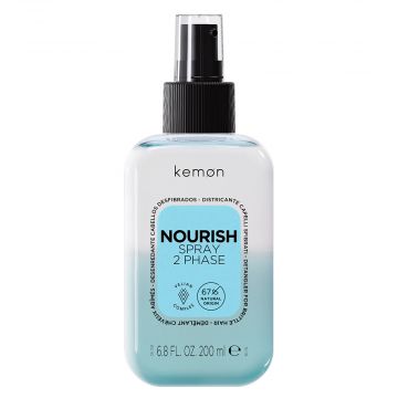 Spray de par Kemon Nourish, bifazic, leave-in, 200ml