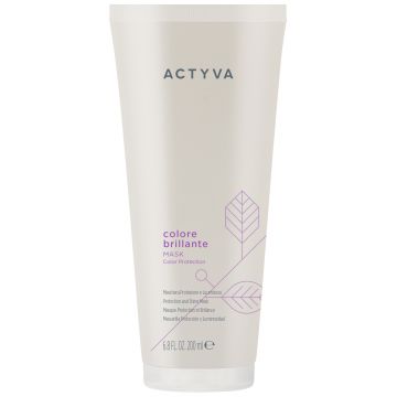 Masca de par Kemon Actyva Colore Brillante, pentru par vopsit, 200ml