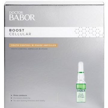 Fiole bifazice Doctor Babor Lifting Cellular Youth Control Bi-Phase Ampoule cu efect anti-rid 14x1ml