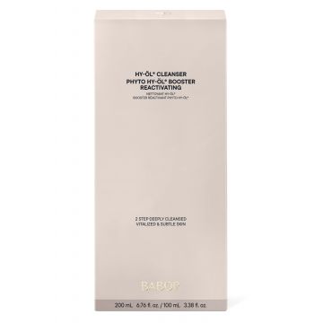 Set demachiant bifazic Babor HY-OL Cleanser PHYTO HY-OL Booster Reactivating 1x200ml+1x100ml