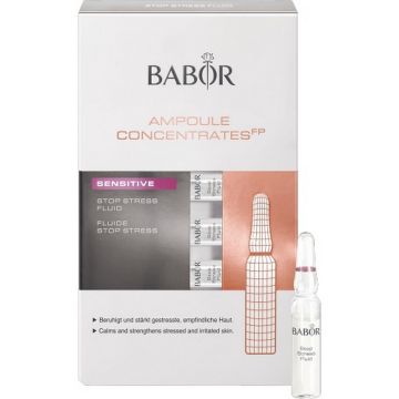 Fiole Babor Stop Stress Fluid cu efect de calmare 7x2ml
