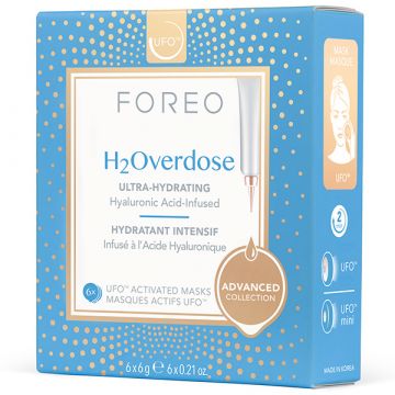 Face Mask Foreo UFO Advanced Collection H2Overdose 6x6g