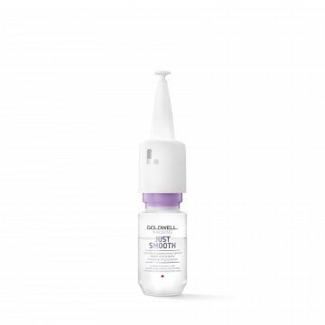 Ser de par fiole Goldwell Dualsenses Just Smooth pentru par cret si rebel 12x18ml