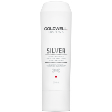 Balsam de par Goldwell Dualsenses Silver pentru par blond platinat si gri 200ml