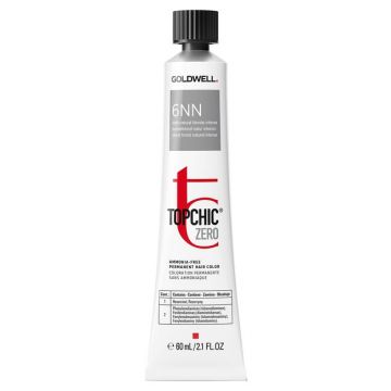 Goldwell Topchic Zero ammóniamentes tartós hajfesték 6NN 60ml