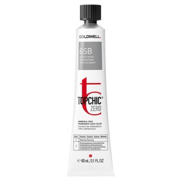 Goldwell Topchic Zero ammóniamentes tartós hajfesték 6SB 60ml