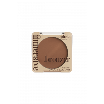 Fard de obraz Andreia Makeup Bronzer, pentru contur, Cool Brown 01, 4g