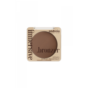 Fard de obraz Andreia Makeup Bronzer, pentru contur, Dark Brown 04, 4g