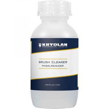 Solutie Kryolan Brush Cleaner pentru curatarea pensulelor de machiaj 100ml