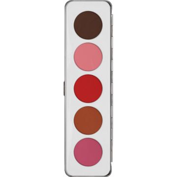 Pudra blush Kryolan dry Rouge - Paleta Ruj 5culori/12.5G