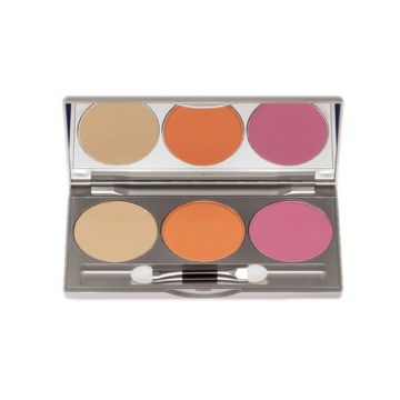 Paleta Farduri trio Kryolan pentru pleoape Goddess