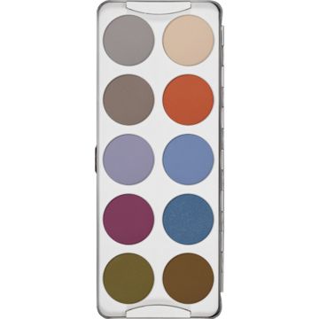 Makeup Palette 10 colours Kryolan Eyeshadow FASHION /25G