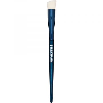 Pensula multifunctionala Kryolan Blue Master Domed Skin Brush pentru baza de machiaj