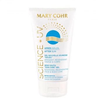 Gel de corp Mary Cohr Nouvelle Jeunesse Soleil, efect calmant si anti-roseata post expunere la soare, 150ml