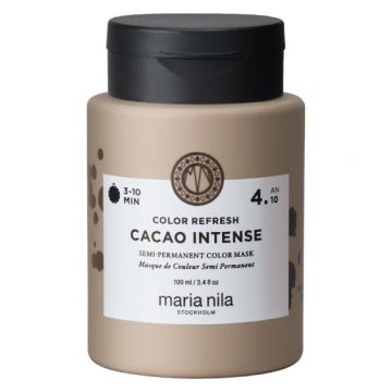 Masca de par nuantatoare Maria Nila Colour Refresh Cacao Intense 4.10 100ml