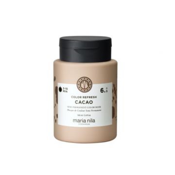 Masca de par nuantatoare Maria Nila Colour Refresh Cacao 6.00 100ml