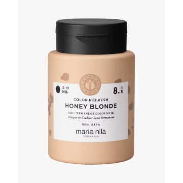 Masca de par nuantatoare Maria Nila Colour Refresh Honey Blond 8.32 100ml
