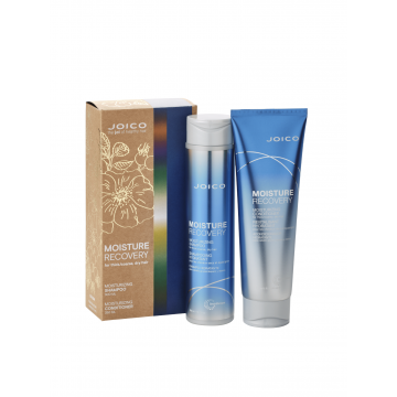 Set Joico Duo Moisture Recovery, pentru par uscat, 300ml+250ml