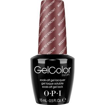 Opi Gelcolor Wooden Shoe Like To Know? Féltartós gél lakk15ml