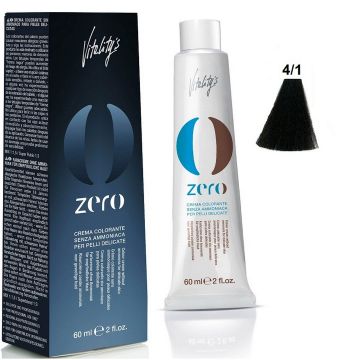 Vopsea de par permanenta Vitality's New Zero Cream 4/1 fara amoniac 60ml