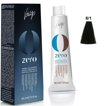 Ammonia-free Hair Dye Vitality's New Zero Cream 6/1 60ml