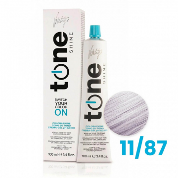 Vopsea de par demi-permanenta Vitality’s Tone Shine 11/87 100ml