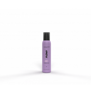 Spuma de par Vitality's Flowy Strong Foam, cu fixare puternica, 250ml
