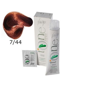 Vopsea semipermanenta de par Vitality's Tone fara amoniac 7.44 100 ml