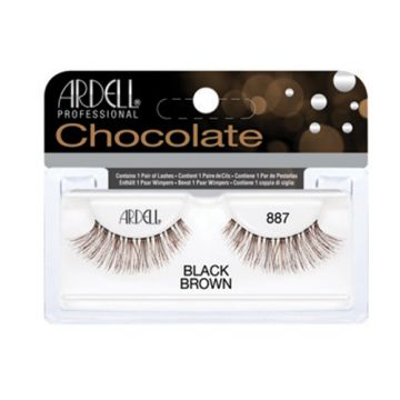 Изкуствени мигли Ardell Chocolate Black Brown 887