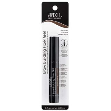 Gel Constructie Sprancene Ardell Brow Building Fiber Dark Brown 7g