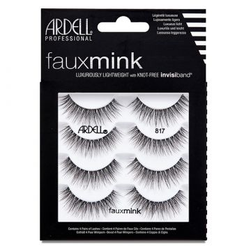 Ardell Pro Faux Mink 817 Műszempillák 4 Pack