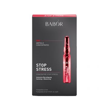 Fiole Babor Stop Stress Fluid cu efect de calmare 7x2ml
