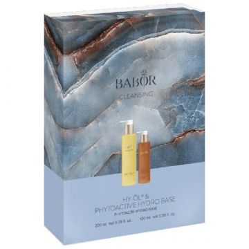 Set demachiere Babor Marble HY-OL 200ml si Phytoactive Hydro Base 100ml