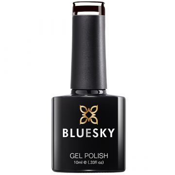 Lac de unghii semipermanent Bluesky UV Dark Burgundy 10ml