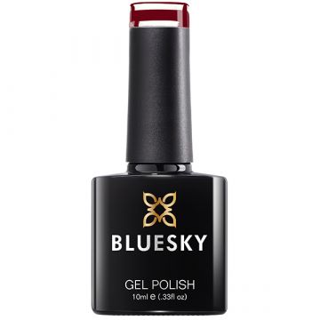 Bluesky Semi-Permanent Nail Polish UV Dark Red 10ml