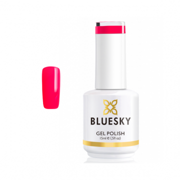 Lac de unghii semipermanent Bluesky UV Fuchsia Fumble 15ml