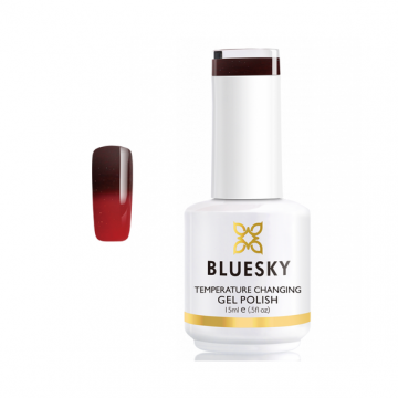 Lac de unghii semipermanent Bluesky UV Termo You Look Cherry-Ific15ml
