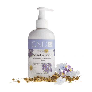 Lotiune CND Scentsation Wildflower & Chamomile pentru hidratare 245ml