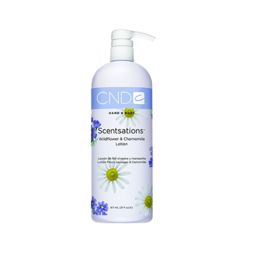 Lotiune CND Scentsation Wildflower & Chamomile pentru hidratare 917 ml