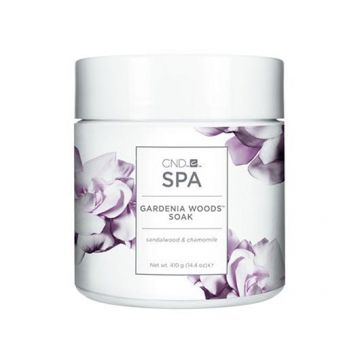 Sare de mare CND Spa Gardenia Woods Soak 410gr