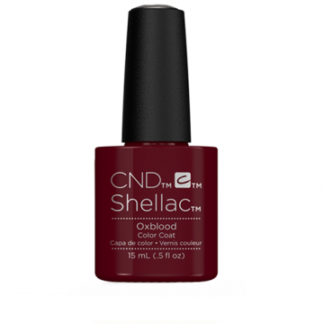 Lac semipermanent CND Shellac Jumbo Oxblood 15ml