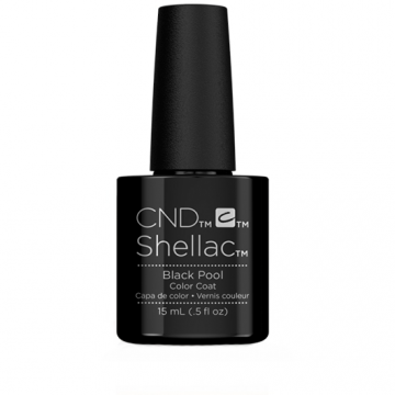 CND SHELLAC JUMBO BLACK POOL 15ML