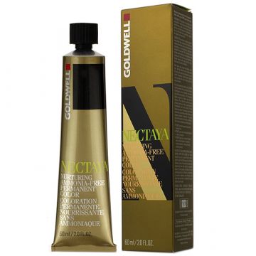 Vopsea de par fara amoniac Goldwell Nectaya 5N Saten Deschis 60ml