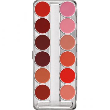 Lipstick Palette Kryolan 12 colours Classic1 40g