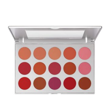 Blush Palette Kryolan 15 colours